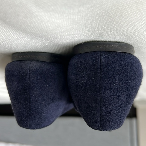 Saint Laurent vintage ballerinas flats size 38 navy authentic - Picture 10 of 10